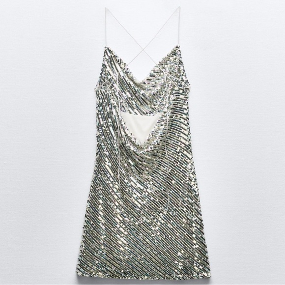 SEQUIN MINI DRESS LIMITED EDITION - Picture 3 of 4